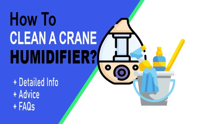 How to Clean a Crane Humidifier? [+Tips +Steps] 2023